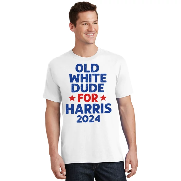 Kamala Harris Old White Dudes For Harris Funny Political T-Shirt