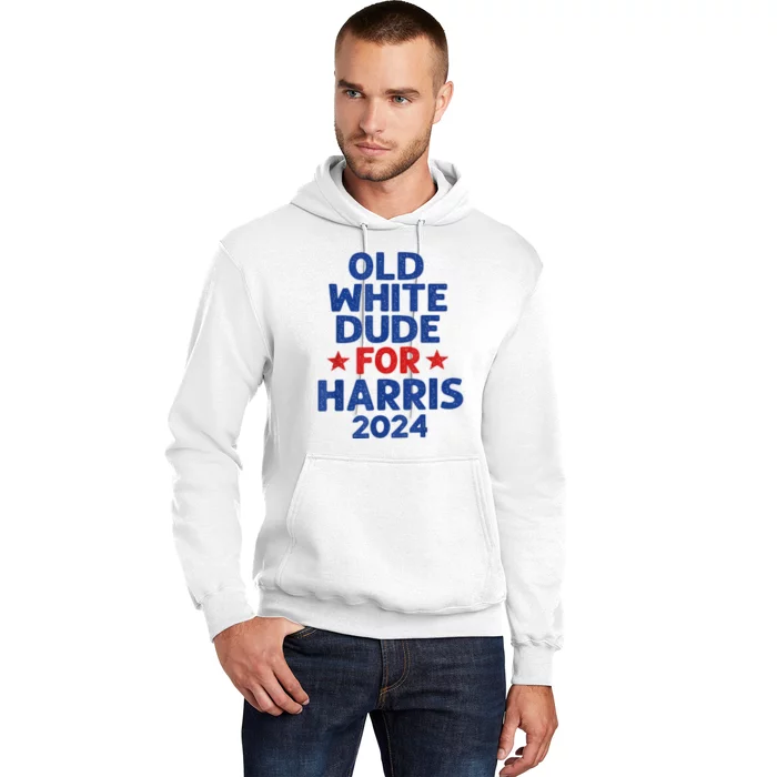 Kamala Harris Old White Dudes For Harris Funny Political Hoodie