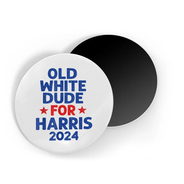 Kamala Harris Old White Dudes For Harris Funny Political Magnet