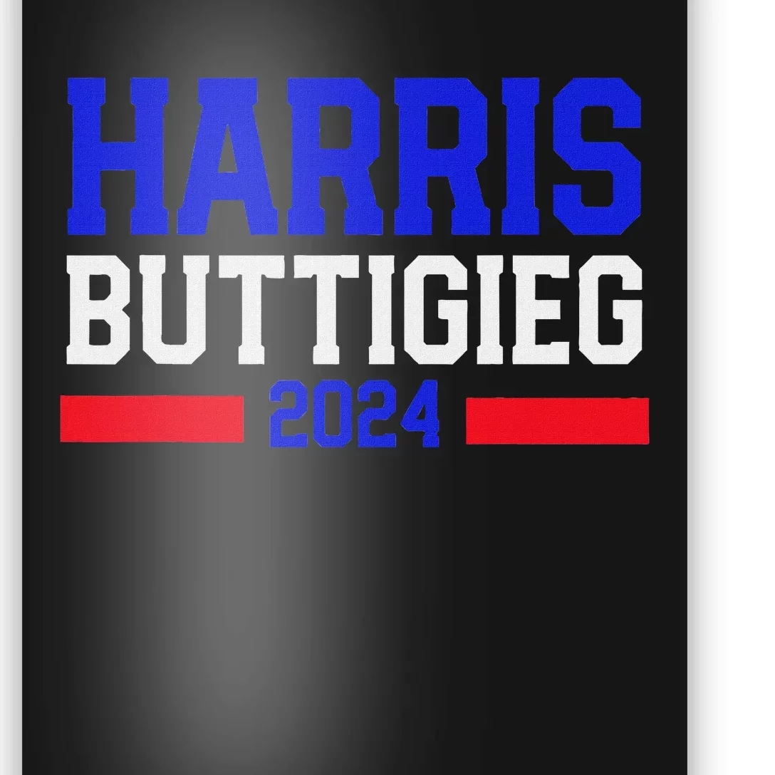 Kamala Harris Pete Buttigieg 2024 Usa President Poster