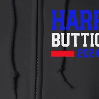 Kamala Harris Pete Buttigieg 2024 Usa President Full Zip Hoodie