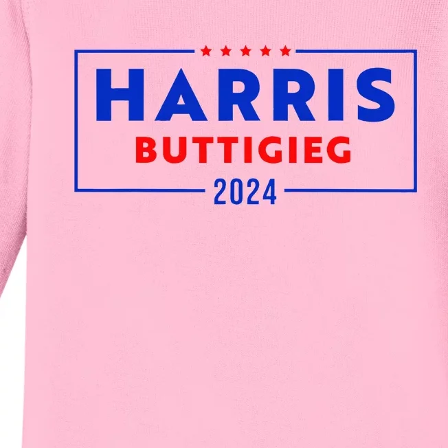 Kamala Harris Pete Buttigieg 2024 Harris Buttigieg 2024 Baby Long Sleeve Bodysuit