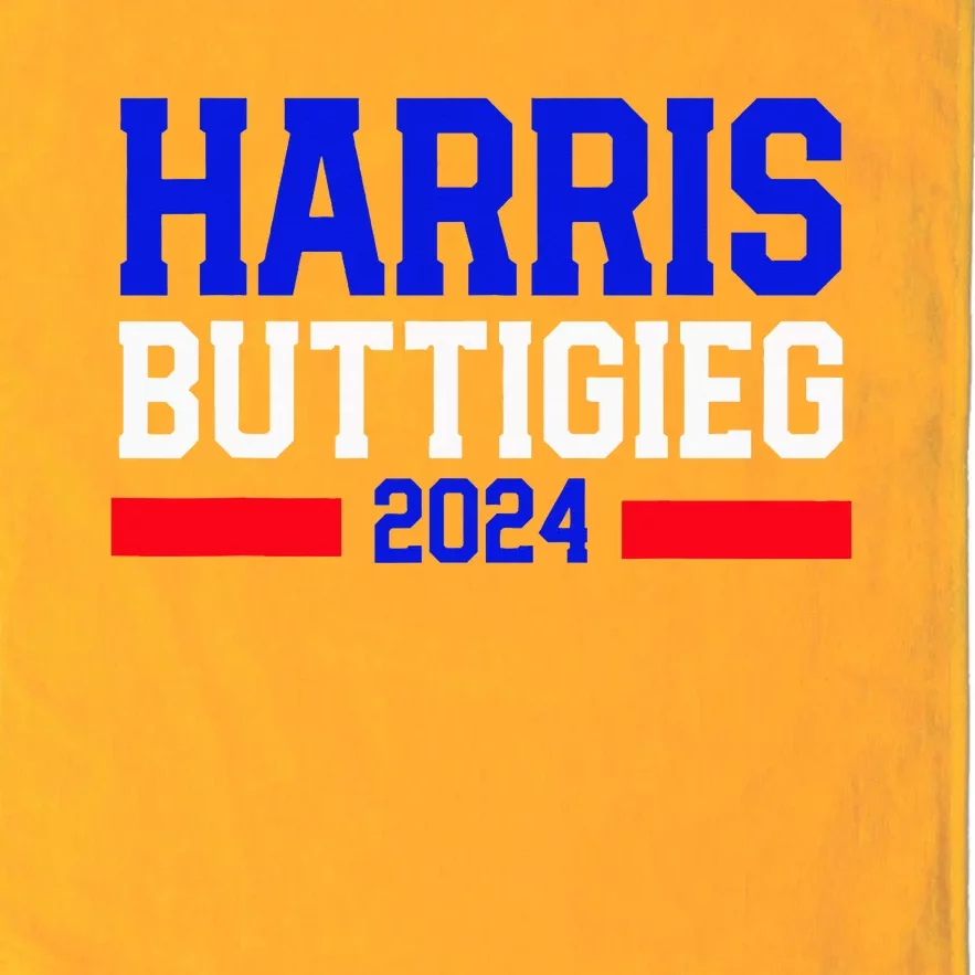 Kamala Harris Pete Buttigieg 2024 Usa President Platinum Collection Golf Towel