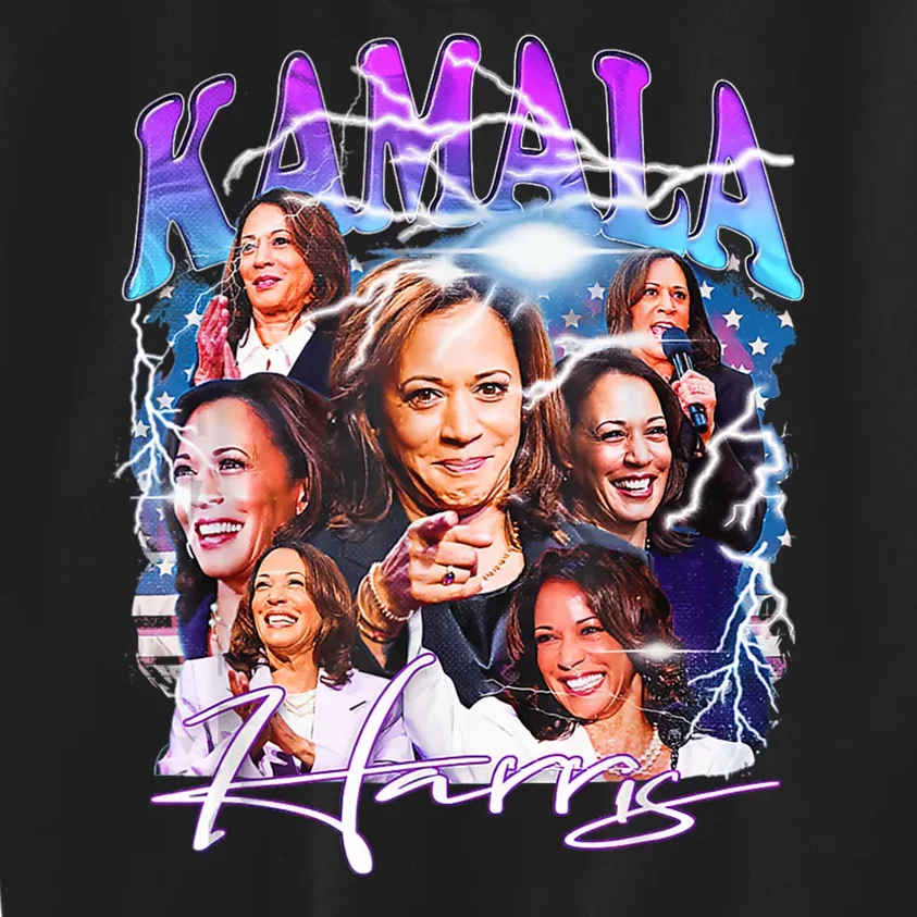 Kamala Harris President 2024 Kids Sweatshirt