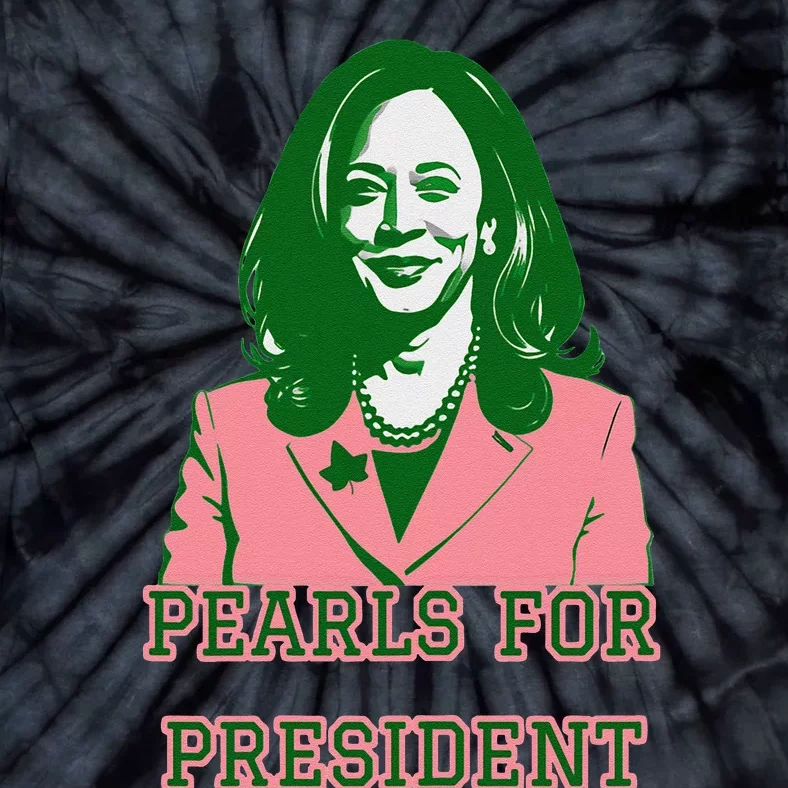 Kamala Harris Pin.K & Green Presidential Run For President Tie-Dye T-Shirt