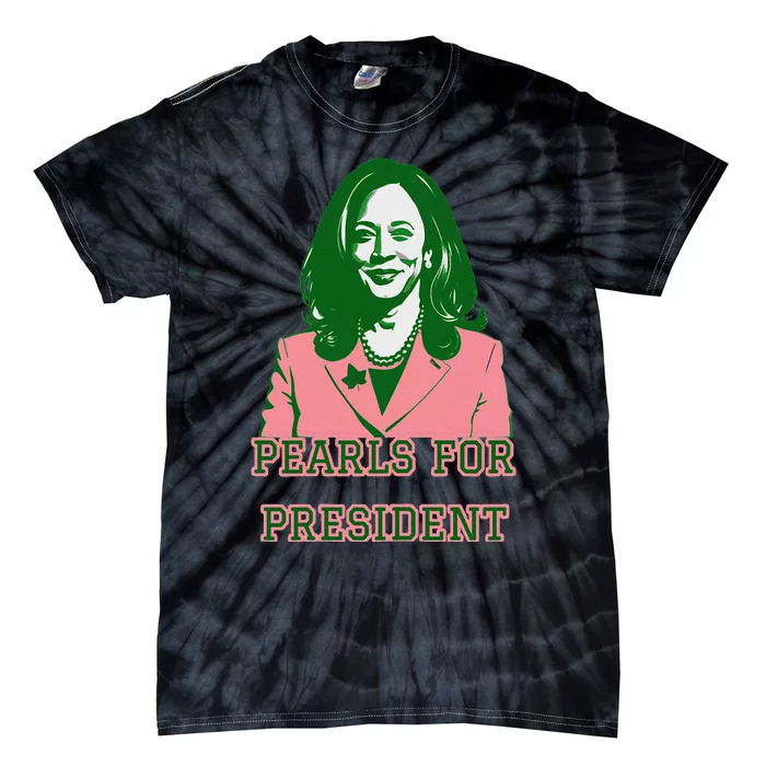 Kamala Harris Pin.K & Green Presidential Run For President Tie-Dye T-Shirt