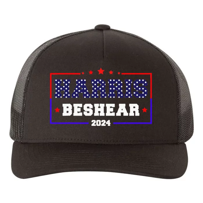 Kamala Harris President Andy Beshear Vice President 2024 Yupoong Adult 5-Panel Trucker Hat