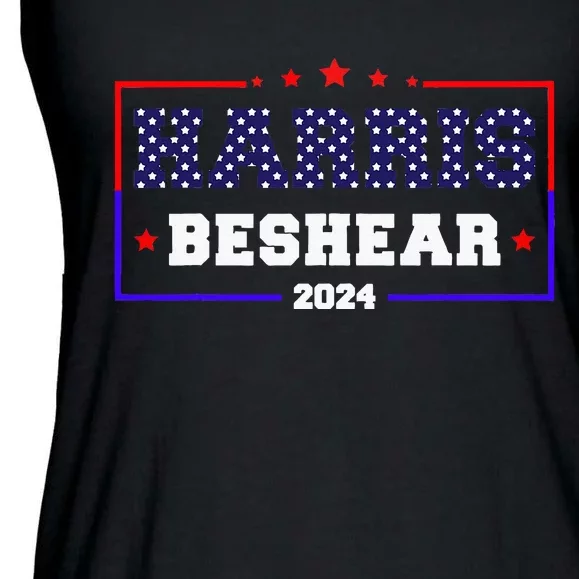 Kamala Harris President Andy Beshear Vice President 2024 Ladies Essential Flowy Tank