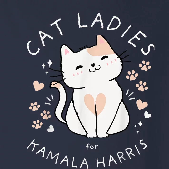 Kamala Harris Project Coconut Tree For President Cat Ladies For Kamala Harris Toddler Long Sleeve Shirt