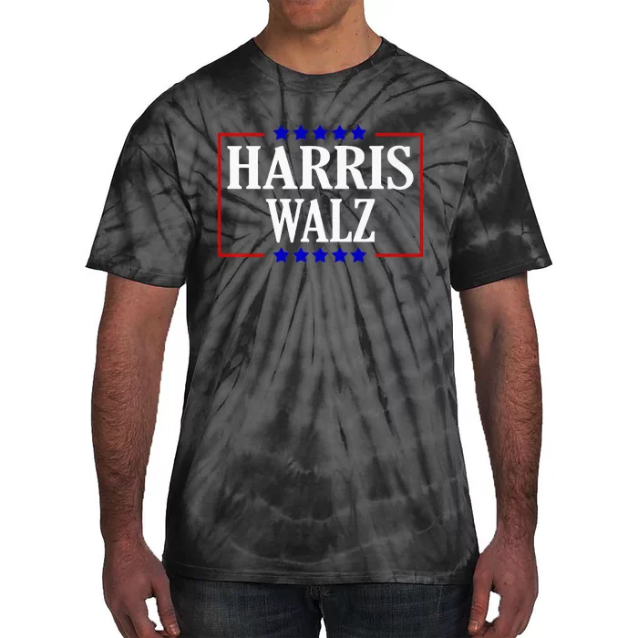 Kamala Harris President Tim Walz Vp Harris Walz 2024 Tie-Dye T-Shirt