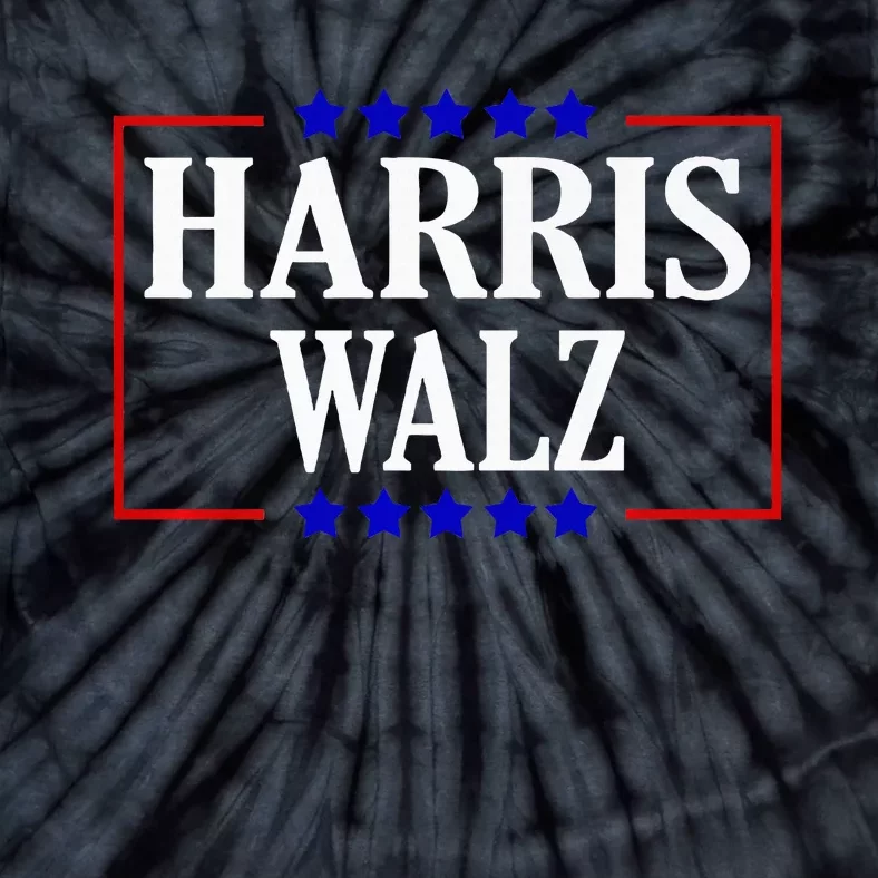 Kamala Harris President Tim Walz Vp Harris Walz 2024 Tie-Dye T-Shirt