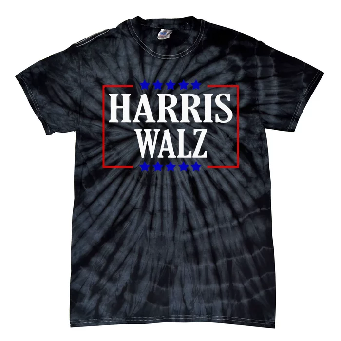 Kamala Harris President Tim Walz Vp Harris Walz 2024 Tie-Dye T-Shirt