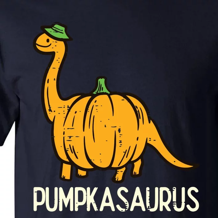 Kids Halloween Pumpkin Dino Pumpasaurus Costume Boy Kids Tall T-Shirt