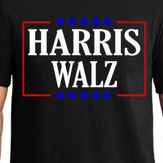 Kamala Harris President Tim Walz Waltz Vp Harris Walz 2024 Premium Pajama Set