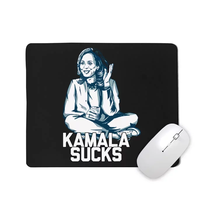 Kamala Harris President Election 2024 Trump Halloween Mousepad