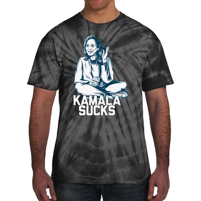 Kamala Harris President Election 2024 Trump Halloween Tie-Dye T-Shirt