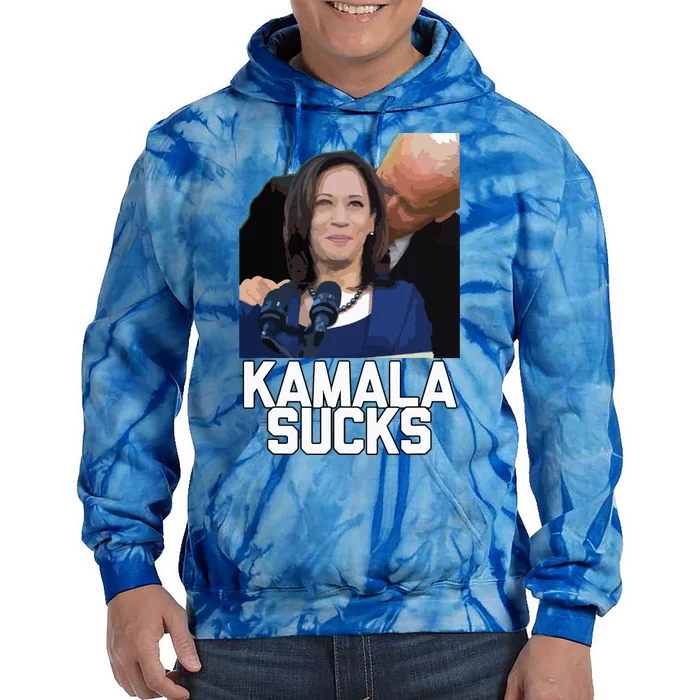 Kamala Harris President Election 2024 Trump Halloween Tie Dye Hoodie