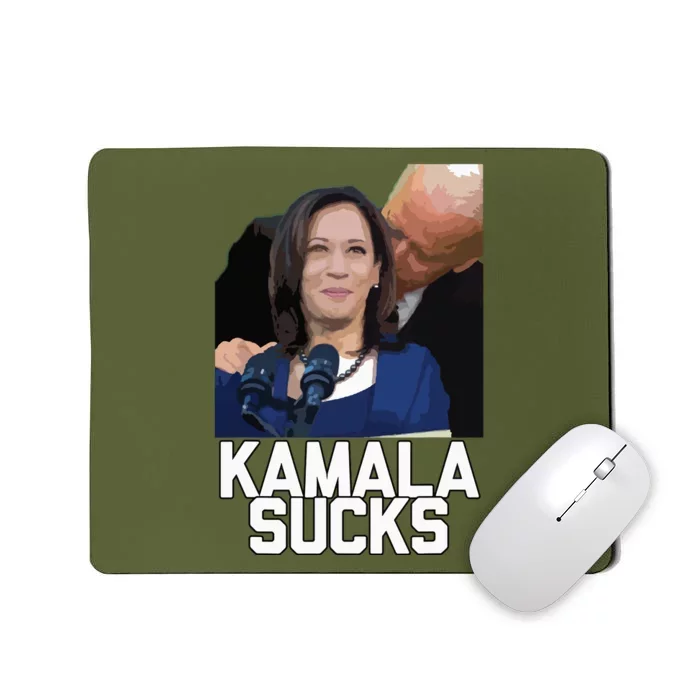 Kamala Harris President Election 2024 Trump Halloween Mousepad