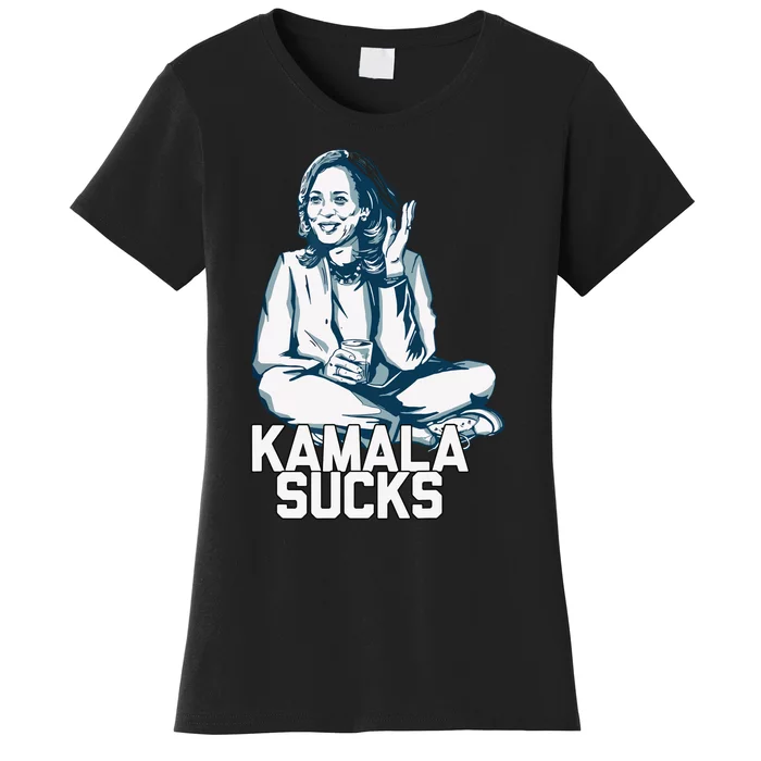 Kamala Harris President Election 2024 Trump Halloween Women's T-Shirt