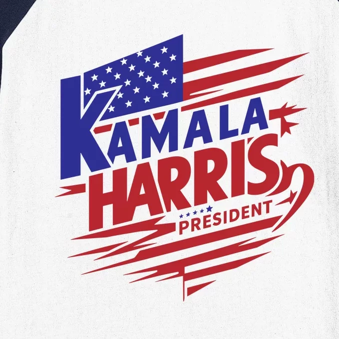 Kamala Harris President 2024 Baseball Sleeve Shirt