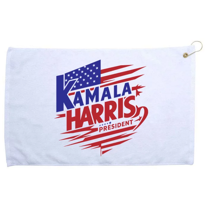 Kamala Harris President 2024 Grommeted Golf Towel