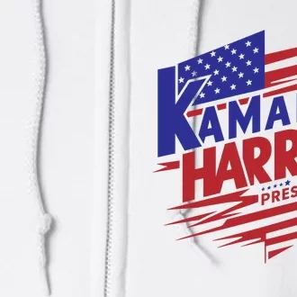 Kamala Harris President 2024 Full Zip Hoodie