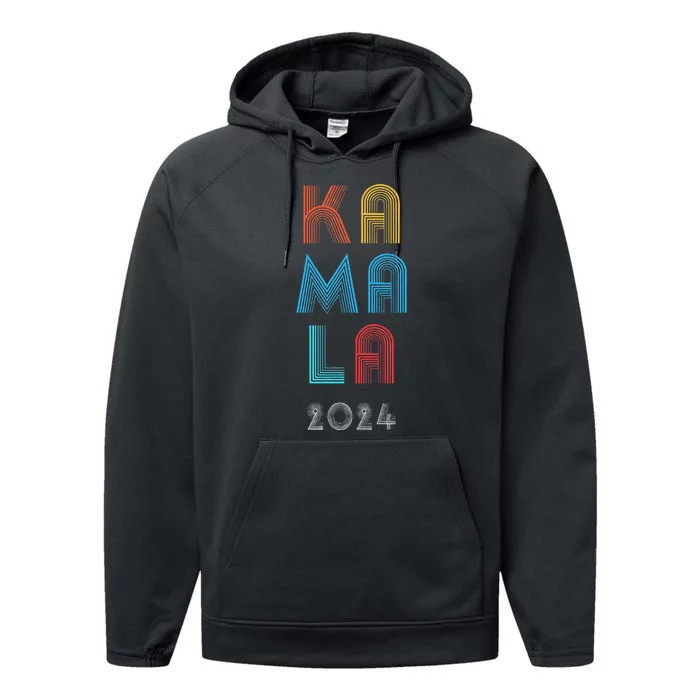 Kamala Harris Presidential Election Performance Fleece Hoodie