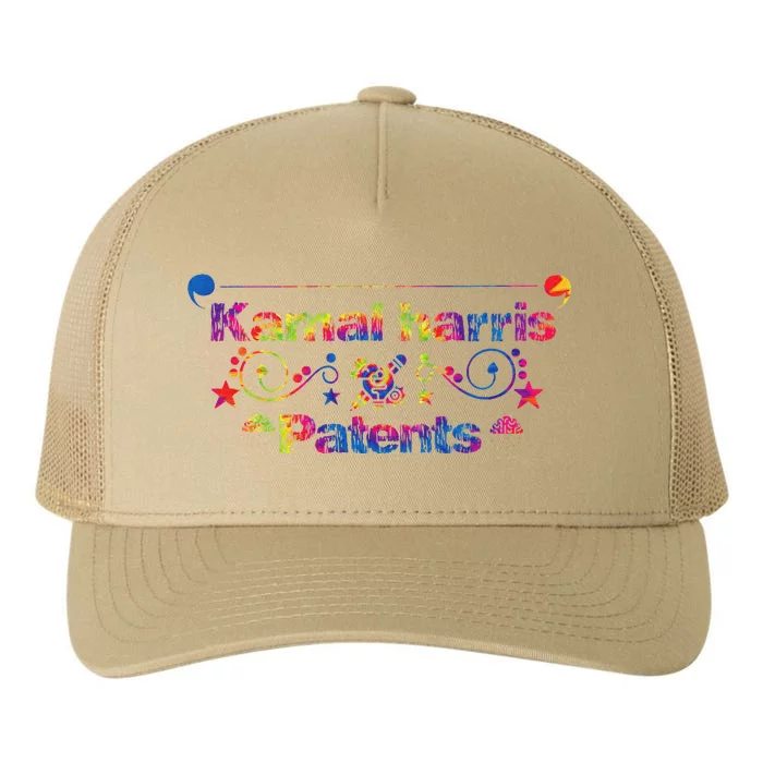 Kamal Harris Patents Tie Dye Harris Waltz Yupoong Adult 5-Panel Trucker Hat