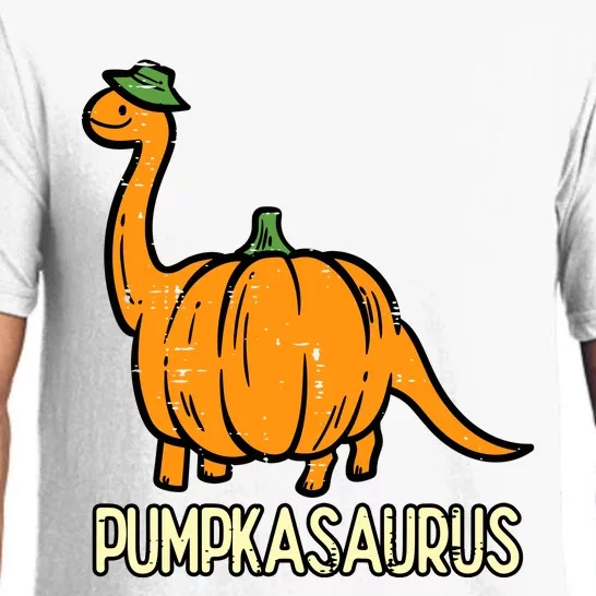 Kids Halloween Pumpkin Dino Pumpasaurus Costume Pajama Set