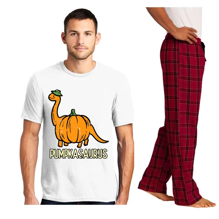 Kids Halloween Pumpkin Dino Pumpasaurus Costume Pajama Set