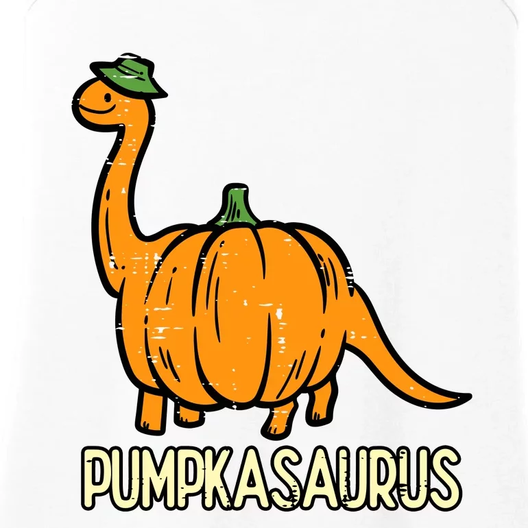 Kids Halloween Pumpkin Dino Pumpasaurus Costume Ladies Essential Tank