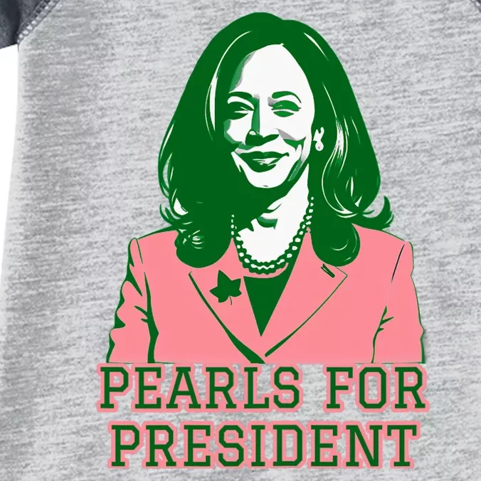 Kamala Harris Presidential Run For President Infant Baby Jersey Bodysuit