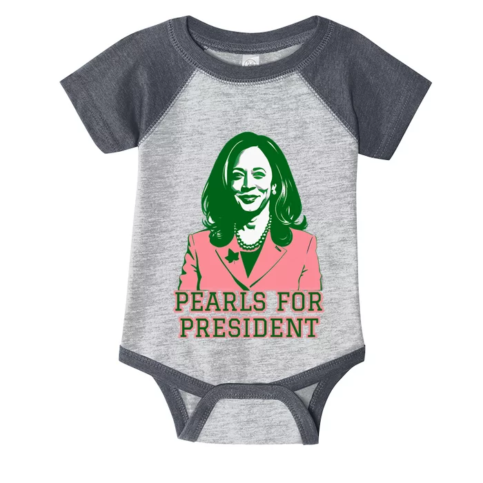 Kamala Harris Presidential Run For President Infant Baby Jersey Bodysuit