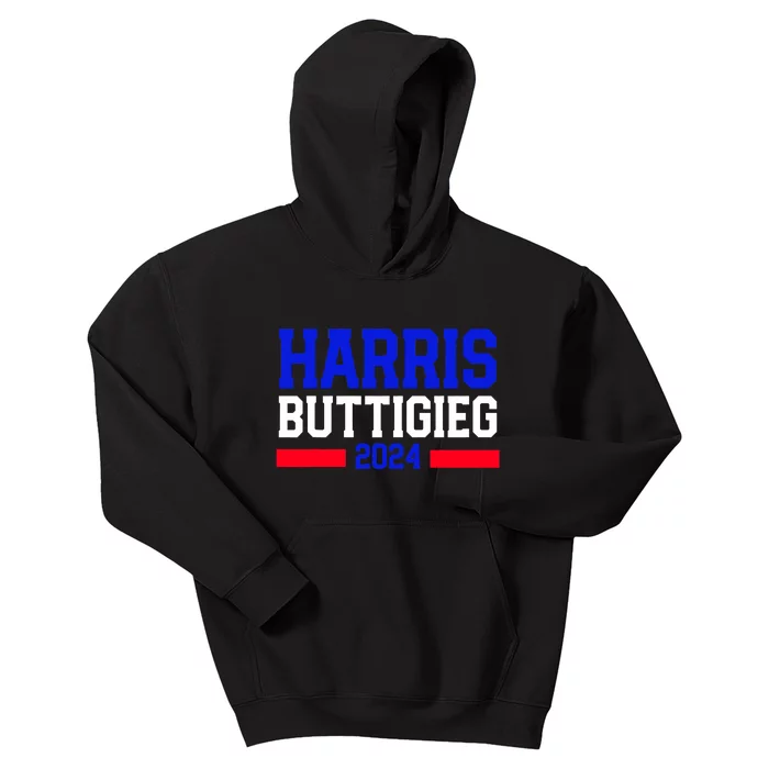 Kamala Harris Pete Buttigieg 2024 Usa President Kids Hoodie