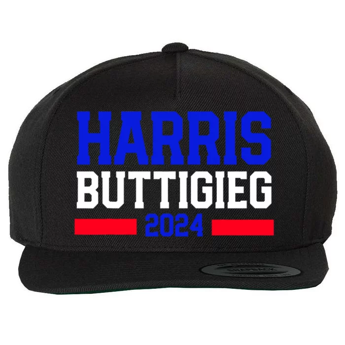 Kamala Harris Pete Buttigieg 2024 Usa President Wool Snapback Cap