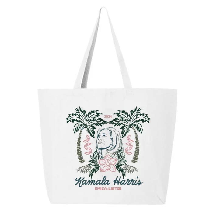 Kamala Harris Paradise 24 Emilys List 25L Jumbo Tote