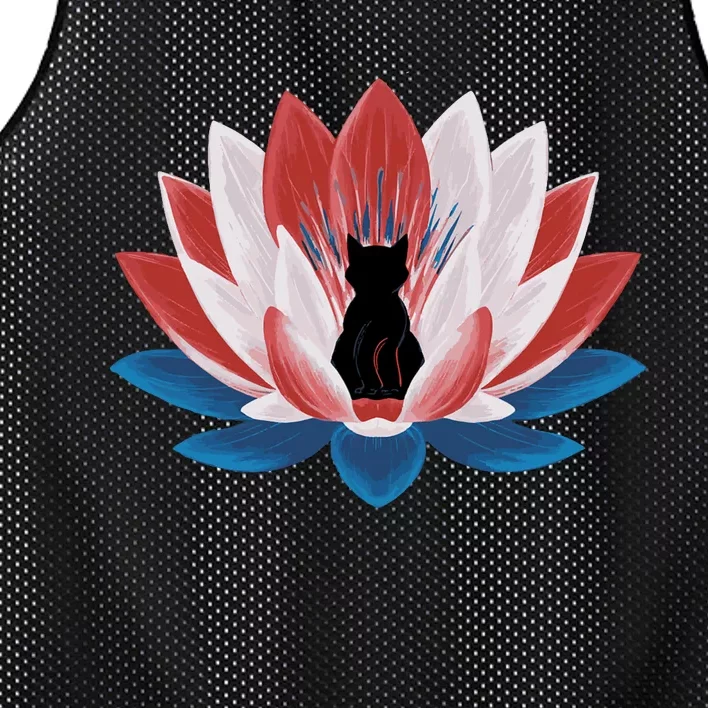 Kamala Harris President Campaign Lotus Childless Cat Lady Mesh Reversible Basketball Jersey Tank