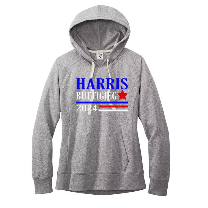 Kamala Harris Pete Buttigieg 2024 Election Democrat Usa 2024 Women's Fleece Hoodie