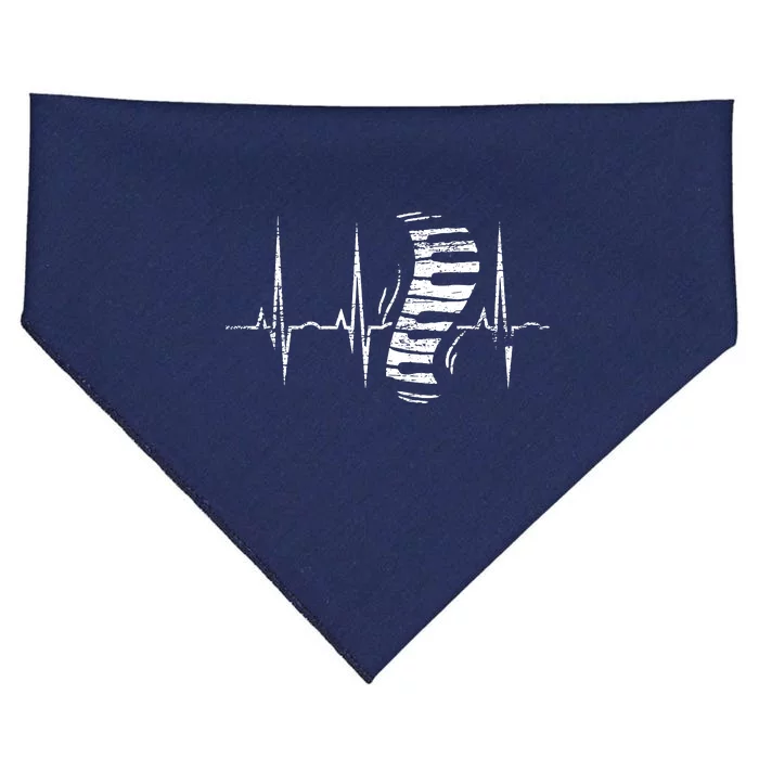 Keyboard Heartbeat Piano USA-Made Doggie Bandana