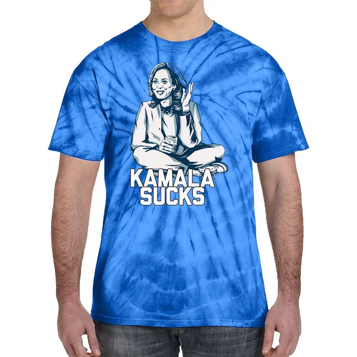 Kamala Harris President Election 2024 Trump Halloween Tie-Dye T-Shirt