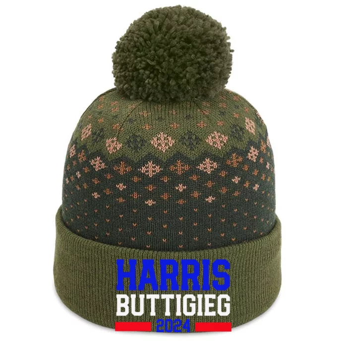 Kamala Harris Pete Buttigieg 2024 Usa President The Baniff Cuffed Pom Beanie