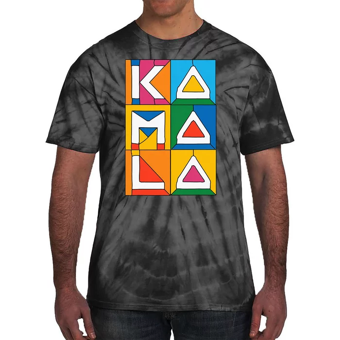 Kamala Harris Quilted 2024 Tie-Dye T-Shirt