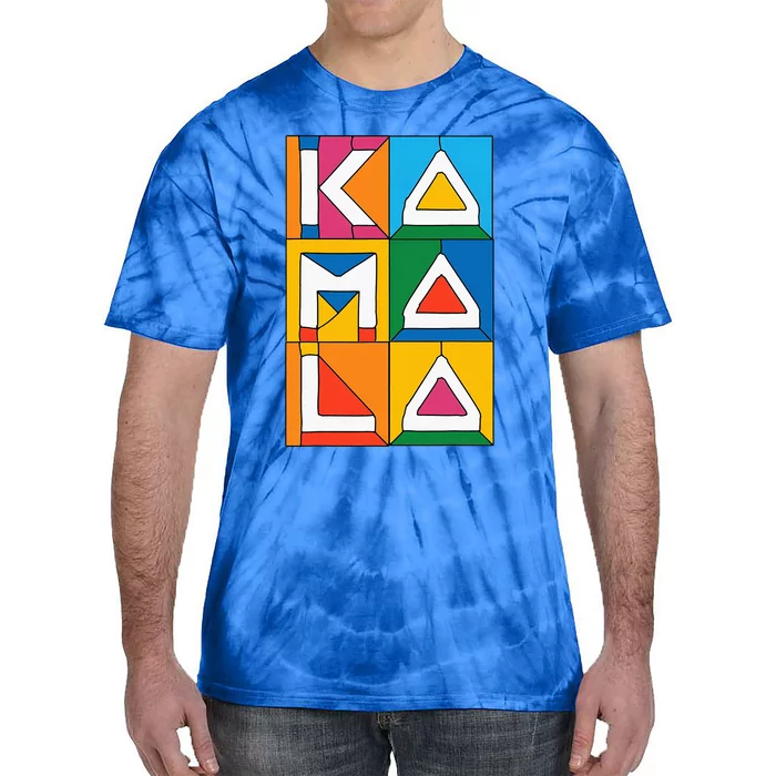 Kamala Harris Quilted 2024 Tie-Dye T-Shirt