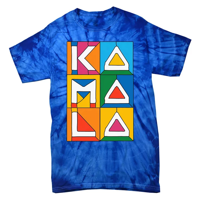 Kamala Harris Quilted 2024 Tie-Dye T-Shirt