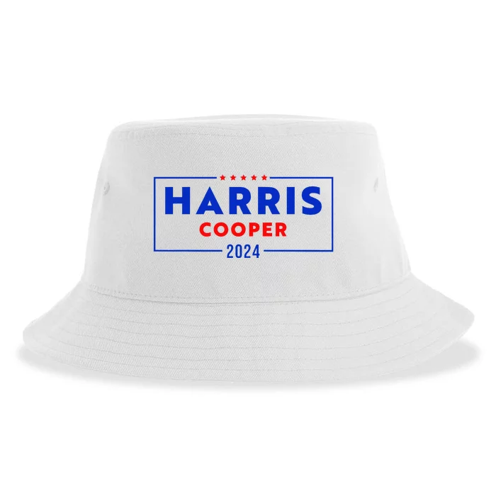 Kamala Harris Roy Cooper Support Harris Cooper 2024 Sustainable Bucket Hat