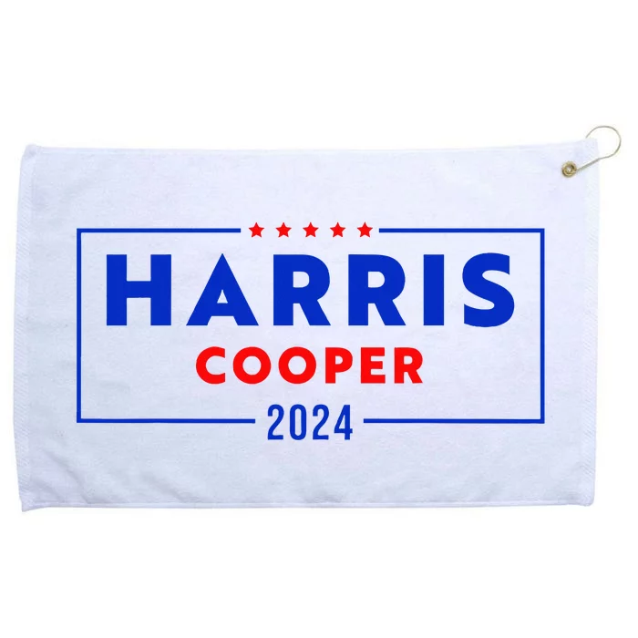 Kamala Harris Roy Cooper Support Harris Cooper 2024 Grommeted Golf Towel