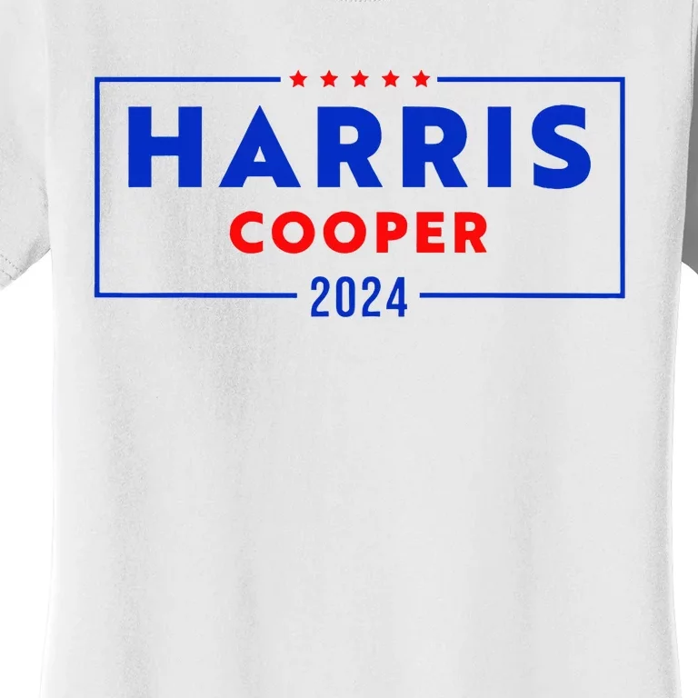 Kamala Harris Roy Cooper Support Harris Cooper 2024 Women's T-Shirt