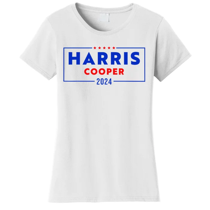 Kamala Harris Roy Cooper Support Harris Cooper 2024 Women's T-Shirt