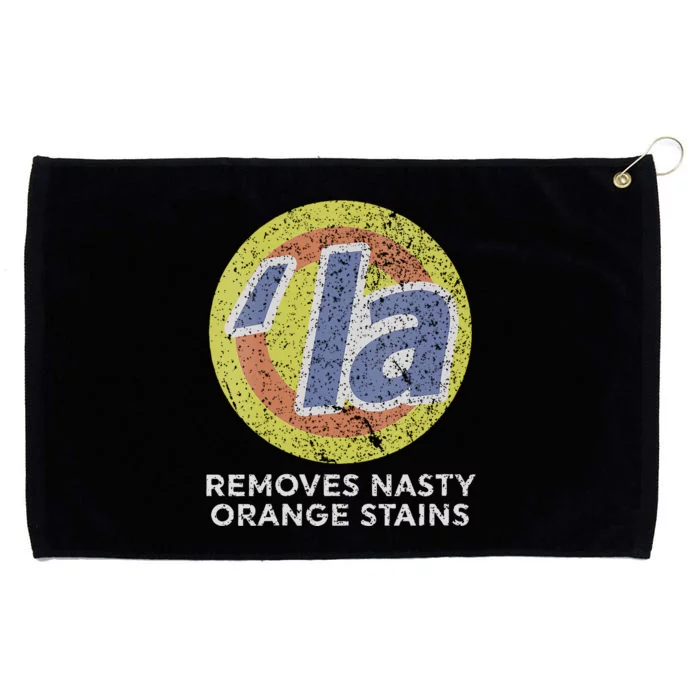 Kamala Harris Removes Nasty Orange Stains Grommeted Golf Towel