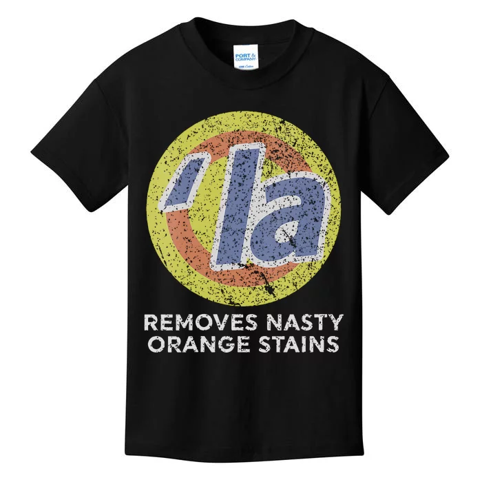 Kamala Harris Removes Nasty Orange Stains Kids T-Shirt